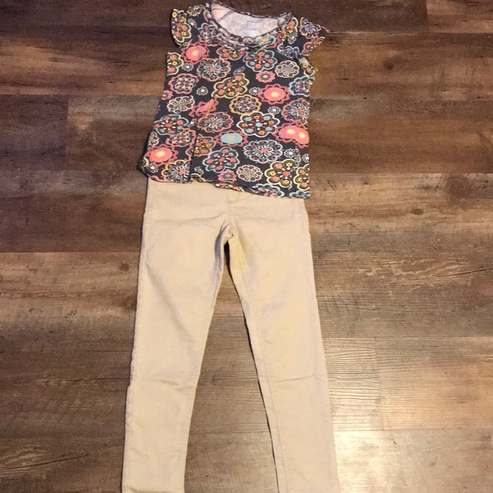 Kids out fit top old navy and pants wonder nation